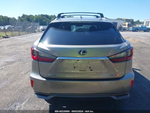 2T2BGMCA2HC016939 Lexus Rx 450h F Sport