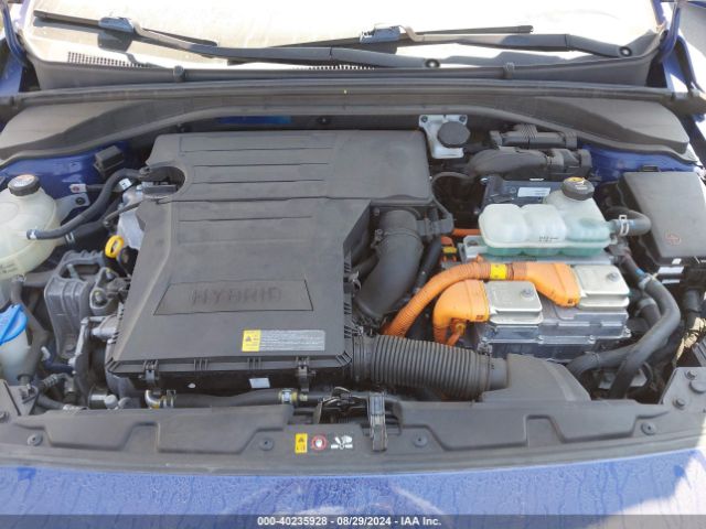 KMHC65LC3KU182427 Hyundai Ioniq Hybrid Blue