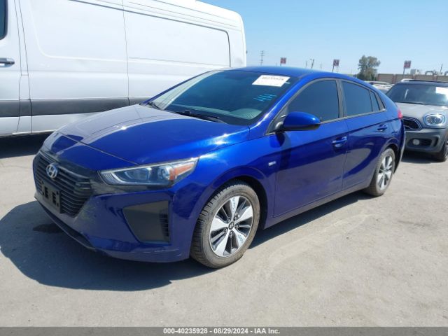 KMHC65LC3KU182427 Hyundai Ioniq Hybrid Blue