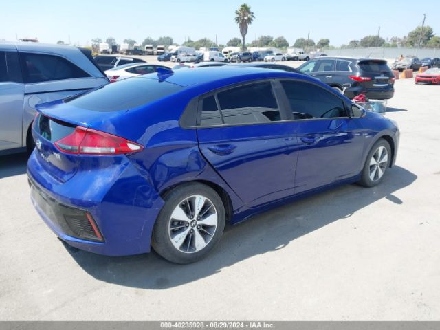 KMHC65LC3KU182427 Hyundai Ioniq Hybrid Blue