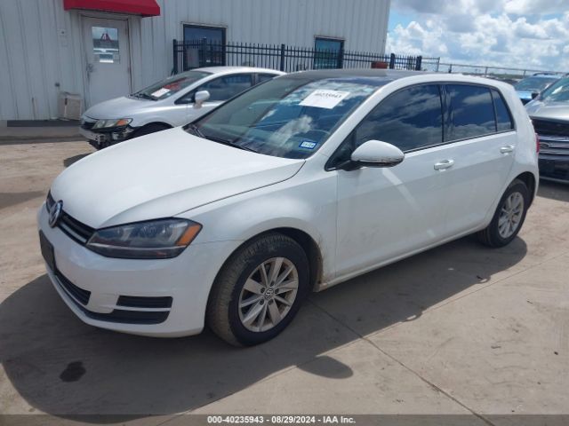 3VW117AU1FM043955 Volkswagen Golf Tsi S 4-door