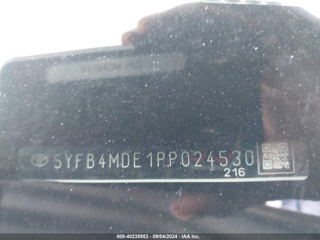 Toyota COROLLA LE 2023 5YFB4MDE1PP024530 Image 9