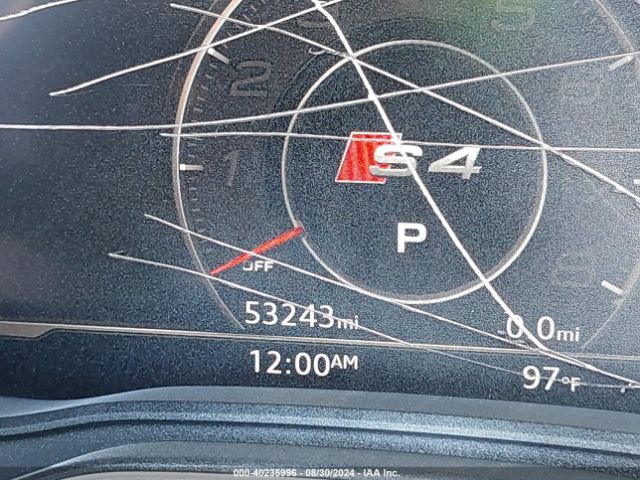 WAUC4AF45KA108819 Audi S4 3.0t Premium