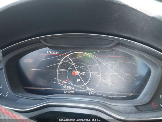 WAUC4AF45KA108819 Audi S4 3.0t Premium