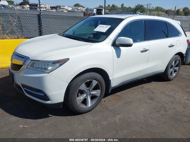 5FRYD4H27GB047945 Acura Mdx Acurawatch Plus Package