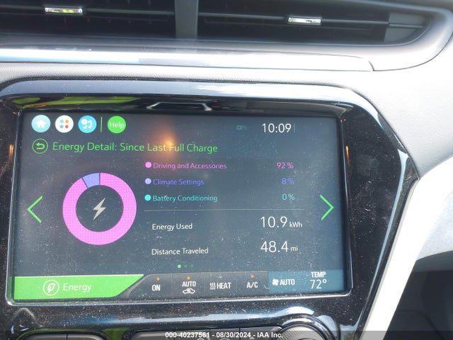 Chevrolet BOLT EV LT 2019 1G1FW6S07K4131231 Image 13