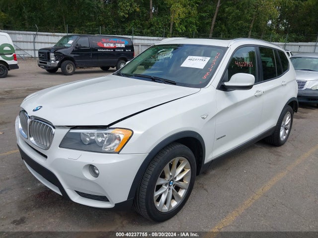 BMW X3 Xdrive28i 2014 5UXWX9C52E0D37148 Image 2