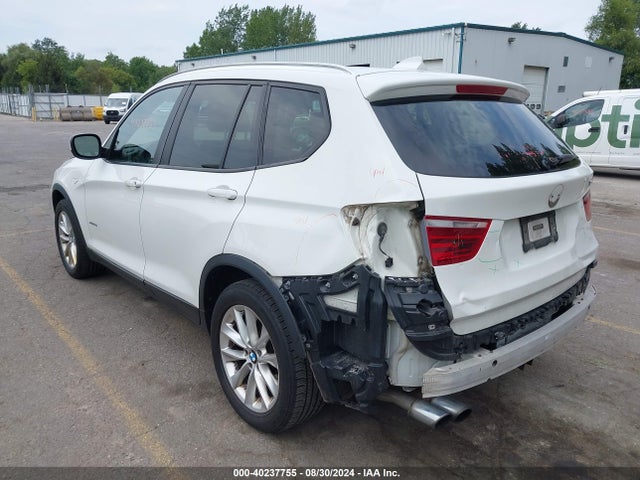 BMW X3 Xdrive28i 2014 5UXWX9C52E0D37148 Image 3
