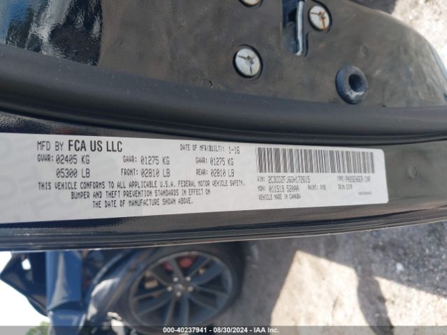 2016 DODGE CHALLENGER 2C3CDZFJ6GH172615 Photo 8