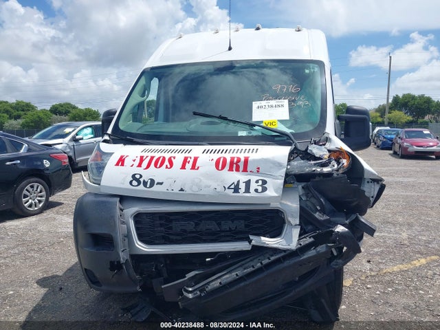 3C6TRVBG9KE562393 RAM Promaster 1500 High Roof 136 Wb