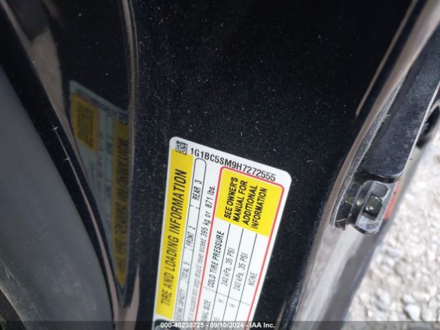 1G1BC5SM9H7272555 Chevrolet Cruze Ls Auto