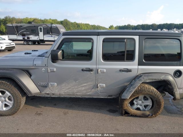 1C4HJXKN1MW602801 Jeep Wrangler Unlimited Sport Rhd 4x4