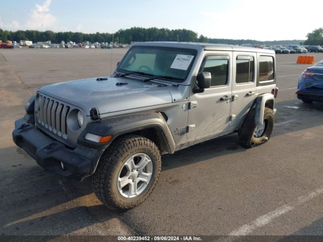 1C4HJXKN1MW602801 Jeep Wrangler Unlimited Sport Rhd 4x4