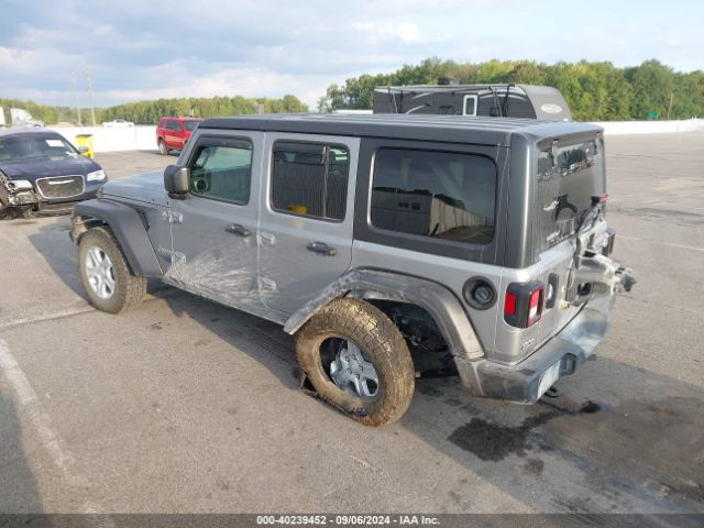 1C4HJXKN1MW602801 Jeep Wrangler Unlimited Sport Rhd 4x4
