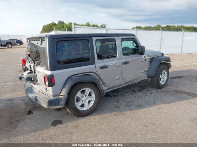 1C4HJXKN1MW602801 Jeep Wrangler Unlimited Sport Rhd 4x4