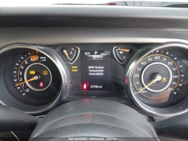 1C4HJXKN1MW602801 Jeep Wrangler Unlimited Sport Rhd 4x4