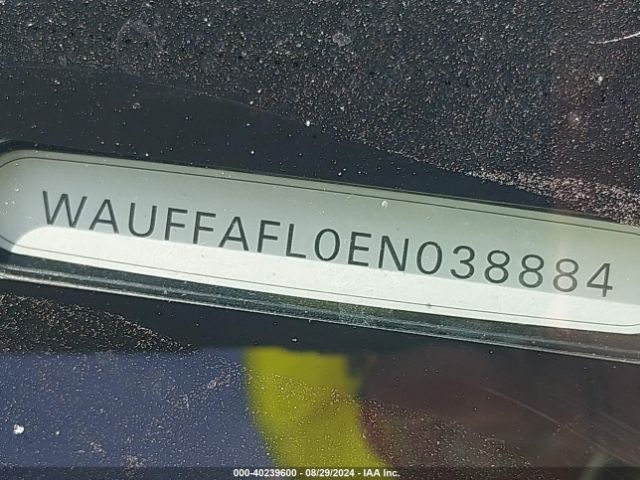 WAUFFAFL0EN038884 Audi A4 2.0t Premium