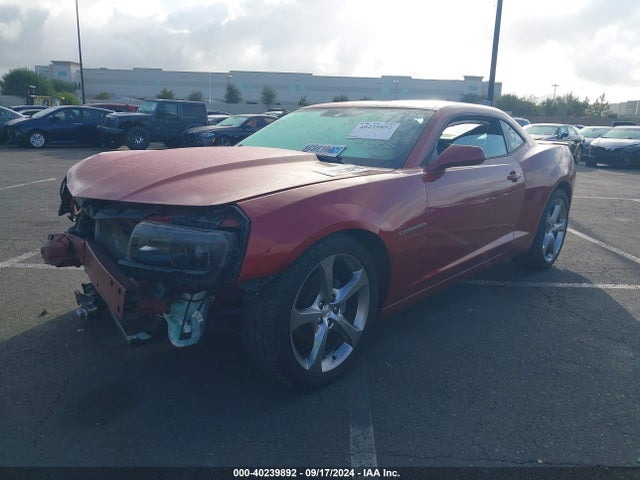 Chevrolet Camaro 2lt 2014 2G1FC1E3XE9228930 Image 2