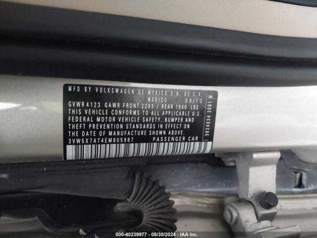 3VW5X7AT4EM805987 Volkswagen Beetle 2.5l