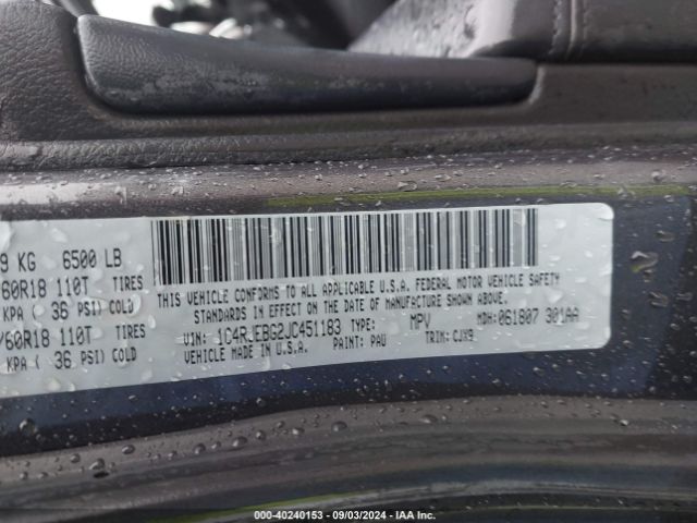 1C4RJEBG2JC451183 Jeep Grand Cherokee Limited 4x2