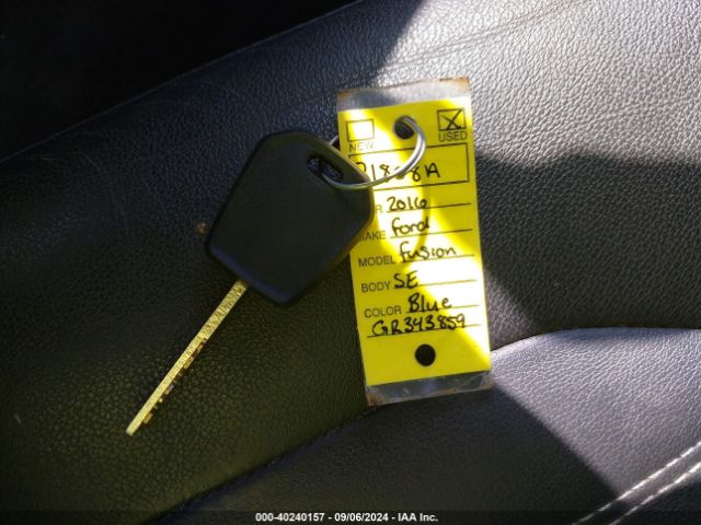 3FA6P0HD6GR343859 Ford FUSION SE