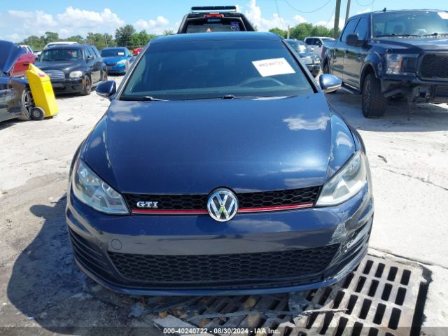 3VW5T7AU9FM063091 Volkswagen Golf Gti 2.0t Se 4-door