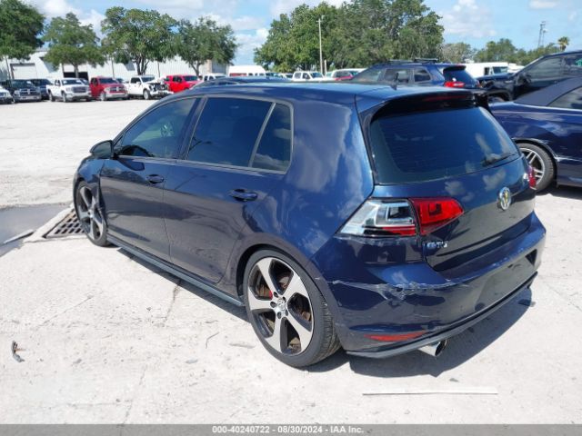 3VW5T7AU9FM063091 Volkswagen Golf Gti 2.0t Se 4-door