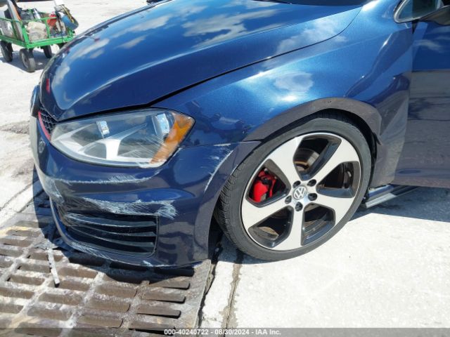 3VW5T7AU9FM063091 Volkswagen Golf Gti 2.0t Se 4-door