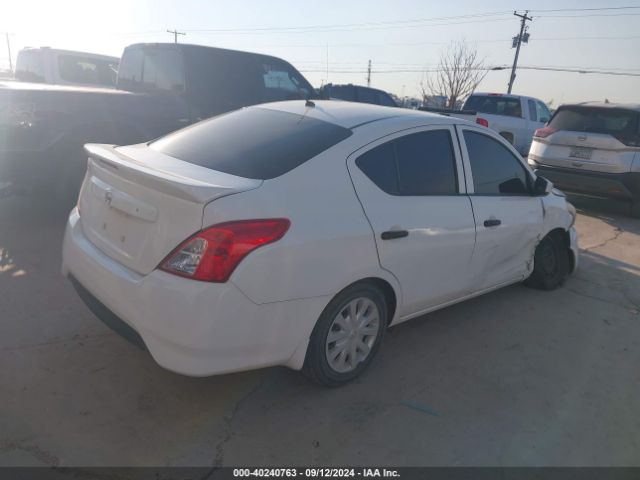 3N1CN7APXKL830383 Nissan Versa 1.6 S+
