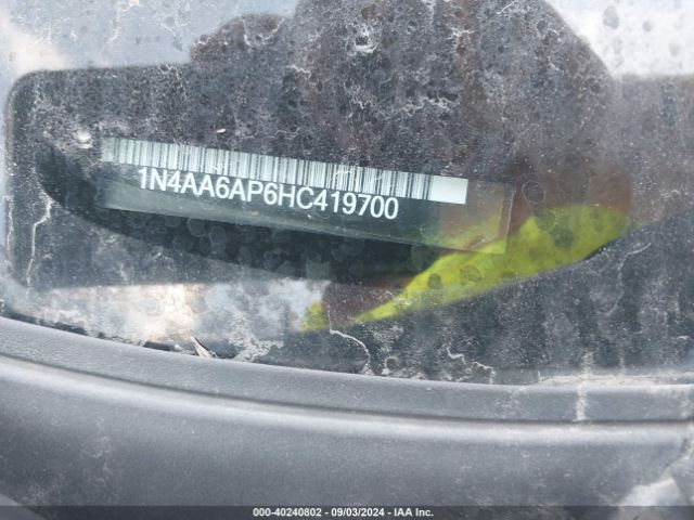 1N4AA6AP6HC419700 Nissan Maxima 3.5 Platinum