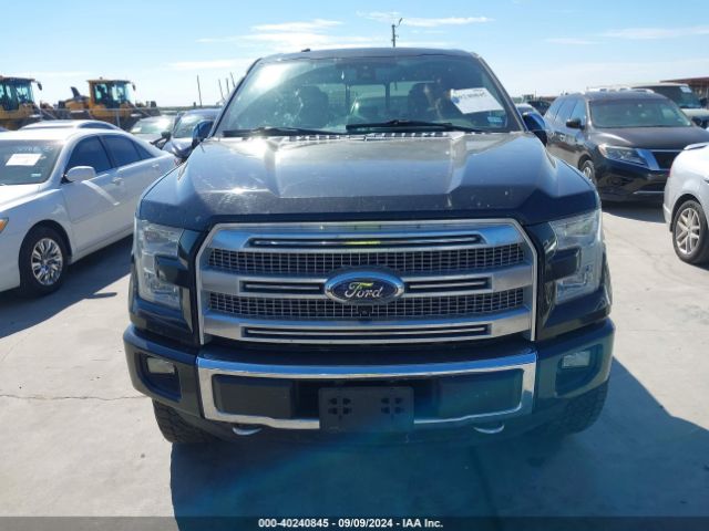 1FTEW1EG2FFA54020 Ford F-150 Platinum