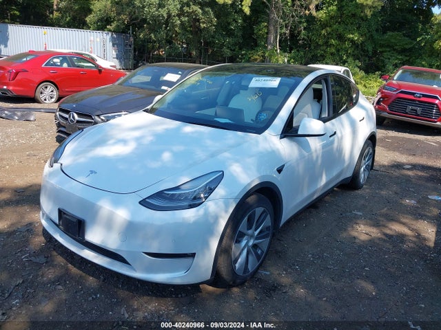 2022 TESLA MODEL Y 7SAYGDEE3NF387794 Photo 1