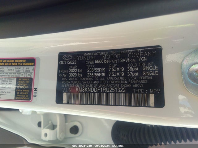 Hyundai Ioniq 5 Sel 2024 KM8KNDDF1RU251322 Image 9