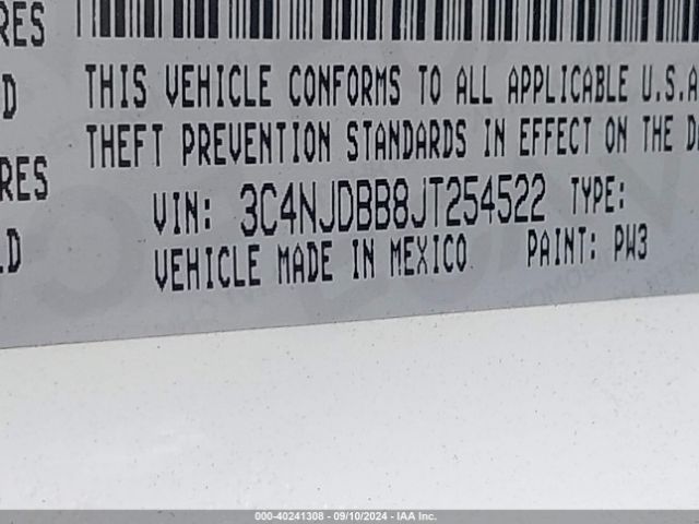 3C4NJDBB8JT254522 Jeep Compass Latitude 4x4