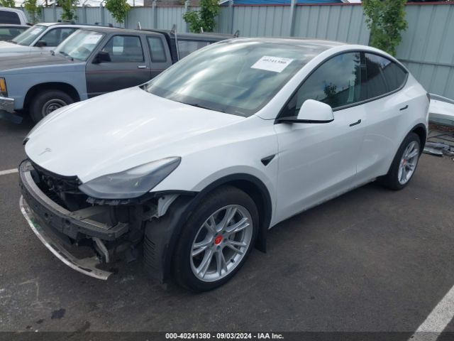 2022 TESLA MODEL Y 7SAYGAEE9NF523098 Photo 1