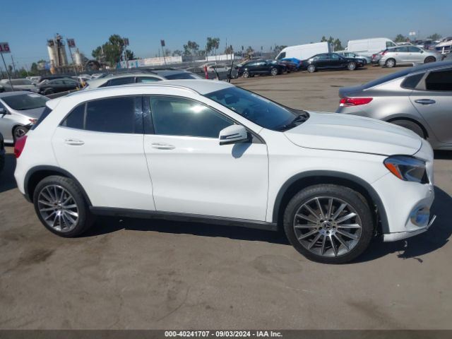 WDCTG4EB0JJ501180 Mercedes-Benz GLA 250