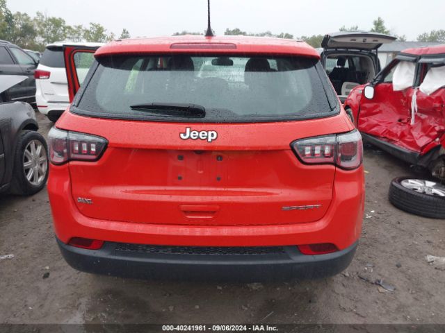 3C4NJCAB6KT676589 Jeep Compass Sport Fwd