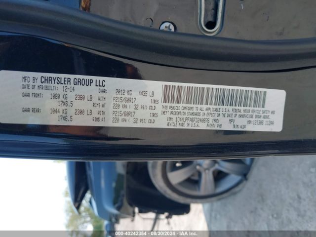 1C4NJPFA6FD240876 Jeep Patriot High Altitude Edition