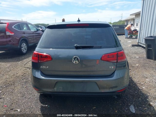 3VW217AU9FM014188 Volkswagen Golf Tsi S 4-door