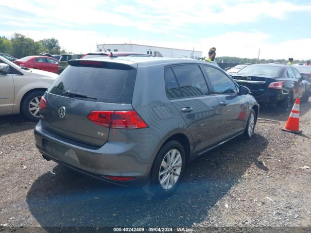3VW217AU9FM014188 Volkswagen Golf Tsi S 4-door