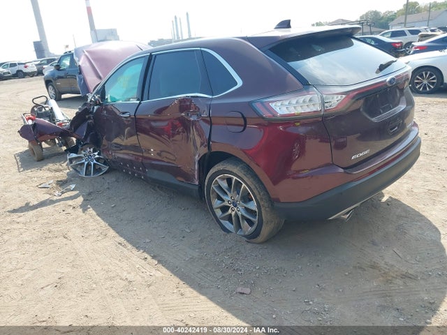 Ford Edge Titanium 2017 2FMPK4K8XHBB72934 Image 3