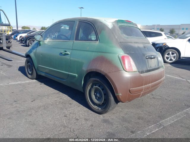 2012 FIAT 500C 3C3CFFER0CT109446 Photo 2