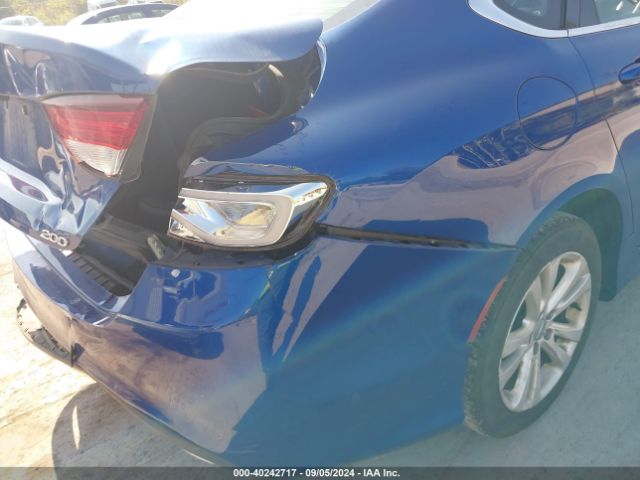 1C3CCCAB2GN107171 Chrysler 200 Limited