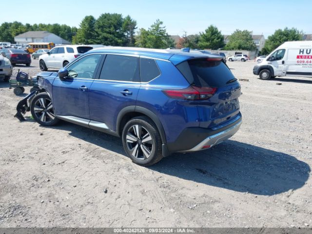 JN8BT3DD8PW312447 Nissan Rogue Platinum Intelligent Awd