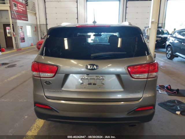 5XYPGDA59JG341002 KIA Sorento 3.3l Lx