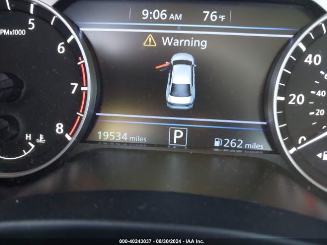 1N4BL4DW3NN372647 Nissan Altima Sv Intelligent Awd