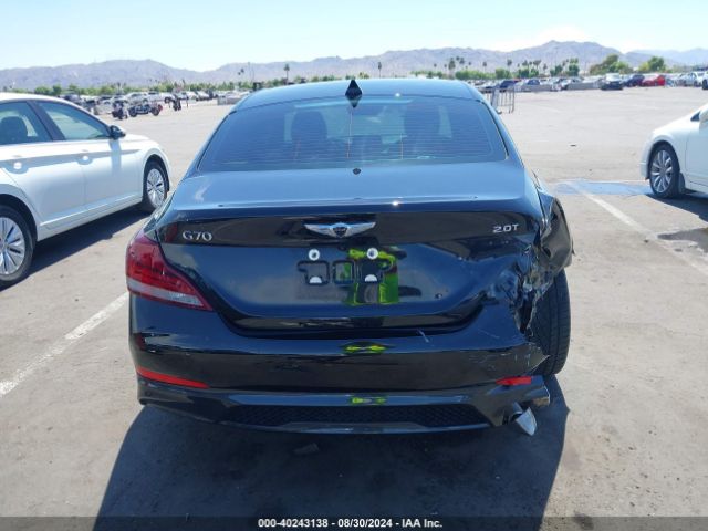 KMTG44LA6KU023746 Genesis G70 2.0t Advanced