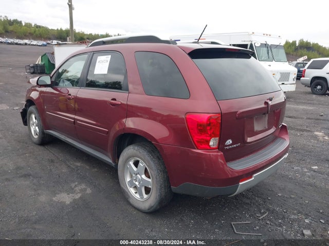 2008 Pontiac Torrent მანქანა იყიდება აუქციონზე, vin: 2CKDL43F786309041, აუქციონის ნომერი: 40243238