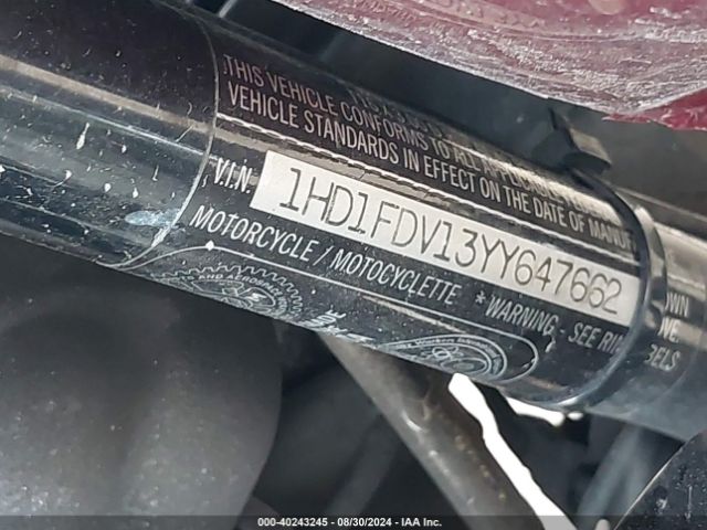 2000 HARLEY-DAVIDSON FLHR 1HD1FDV13YY647662 Photo 9