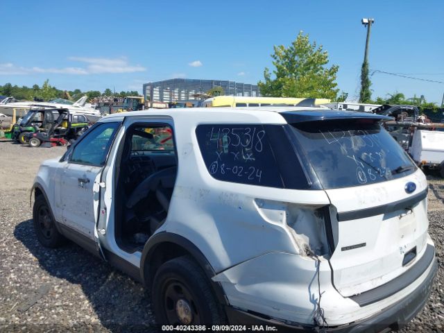 1FM5K8AR4JGA20705 Ford Police Interceptor Utility